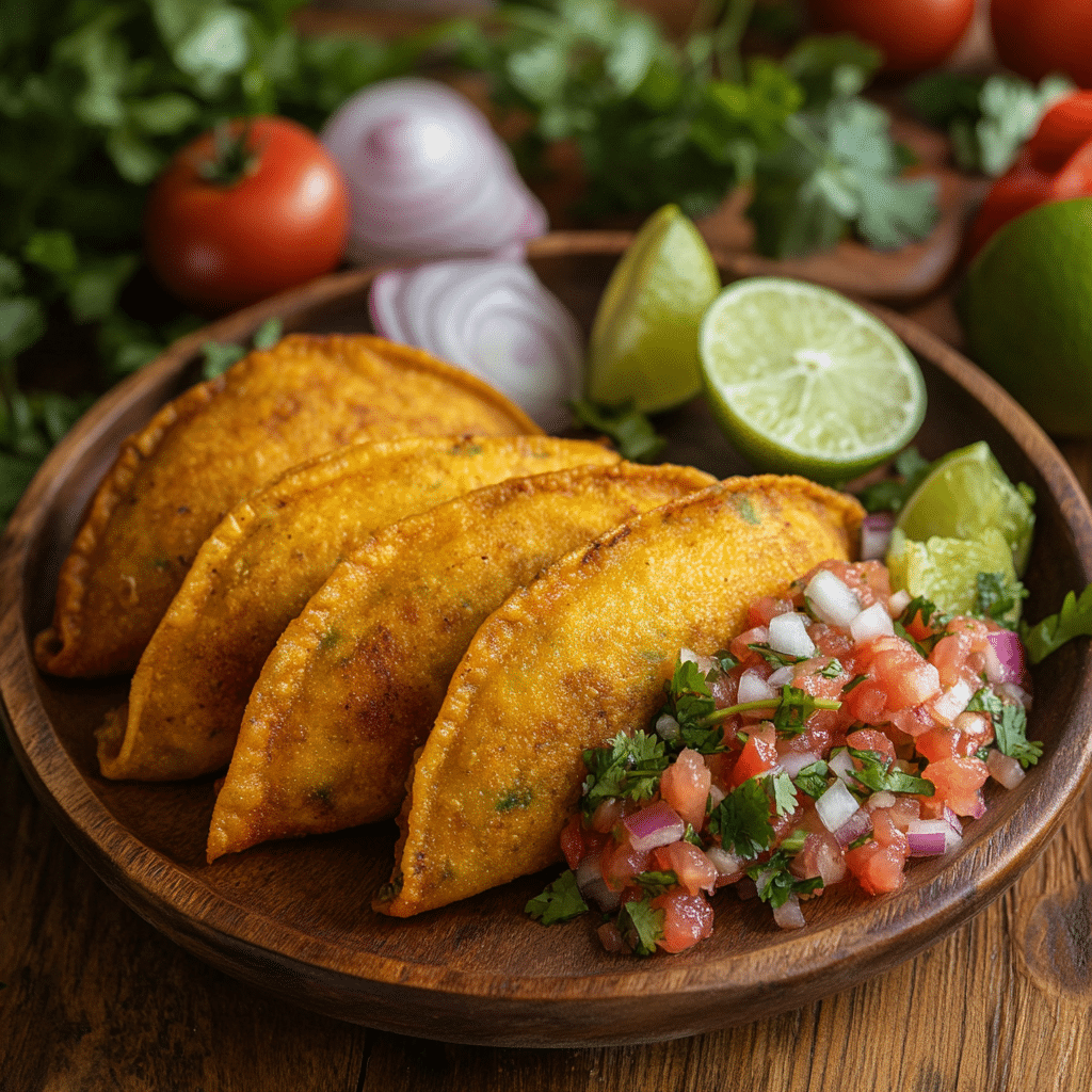 foto de pastelitos de harina hondureños