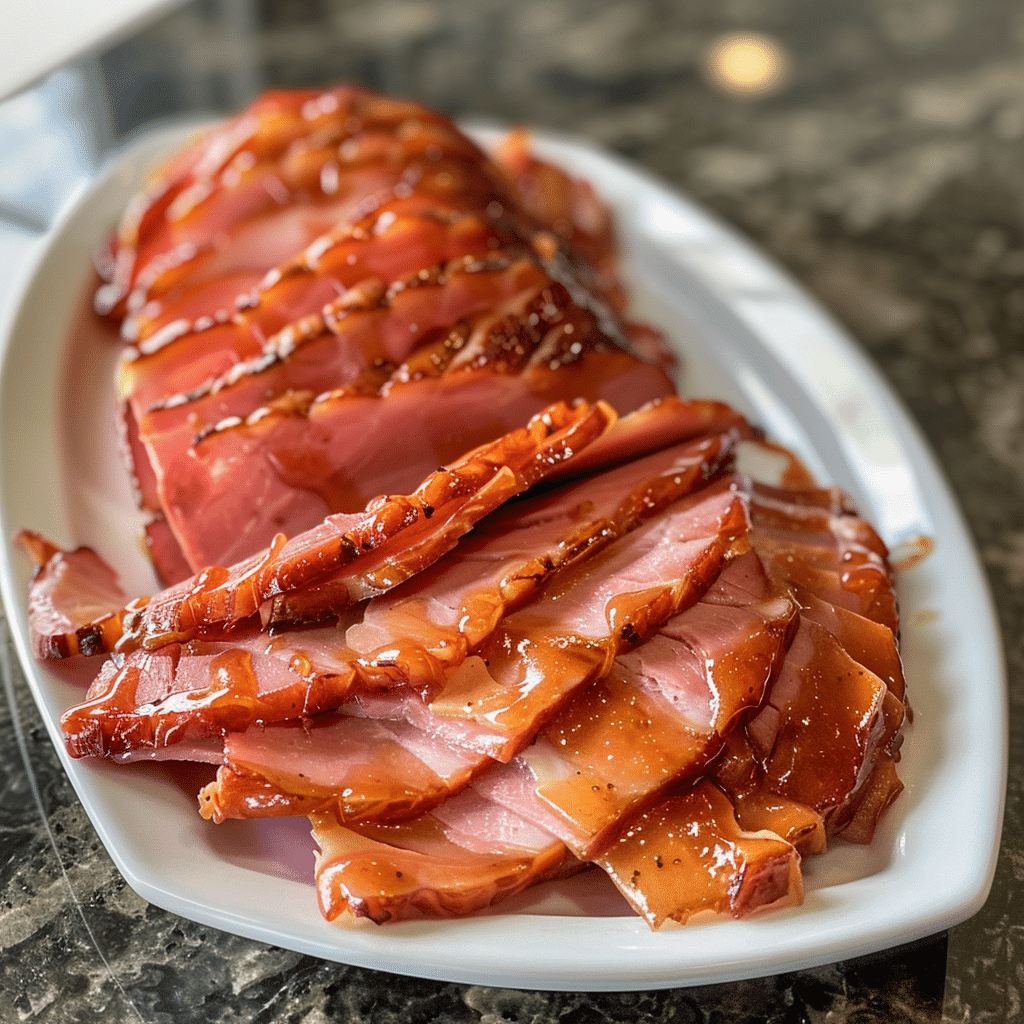Receta de Jamon con Piña Boricua