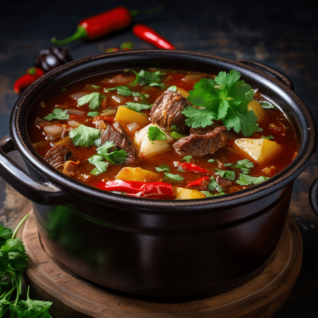 Caldo de Res Mexicano