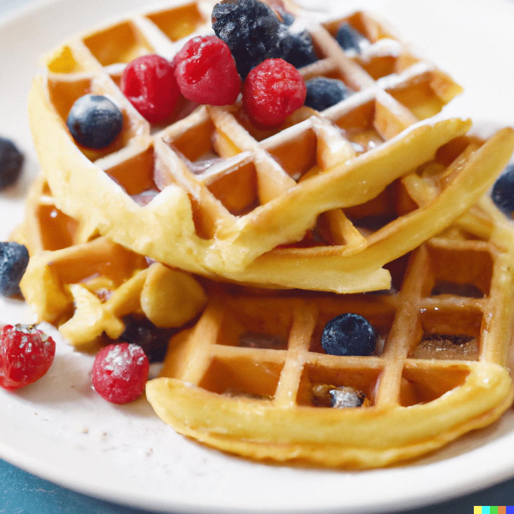 Receta de Waffles Americanos