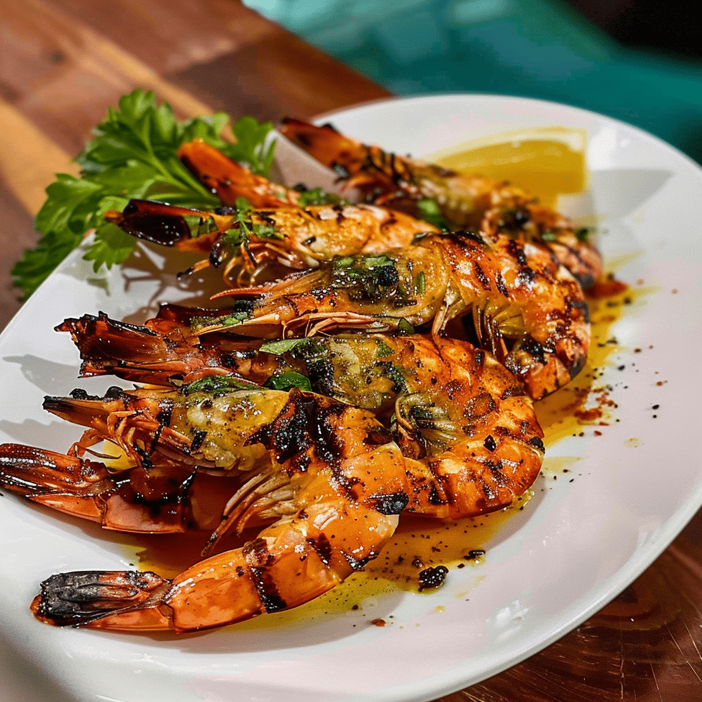 Receta de Camarones Zarandeados
