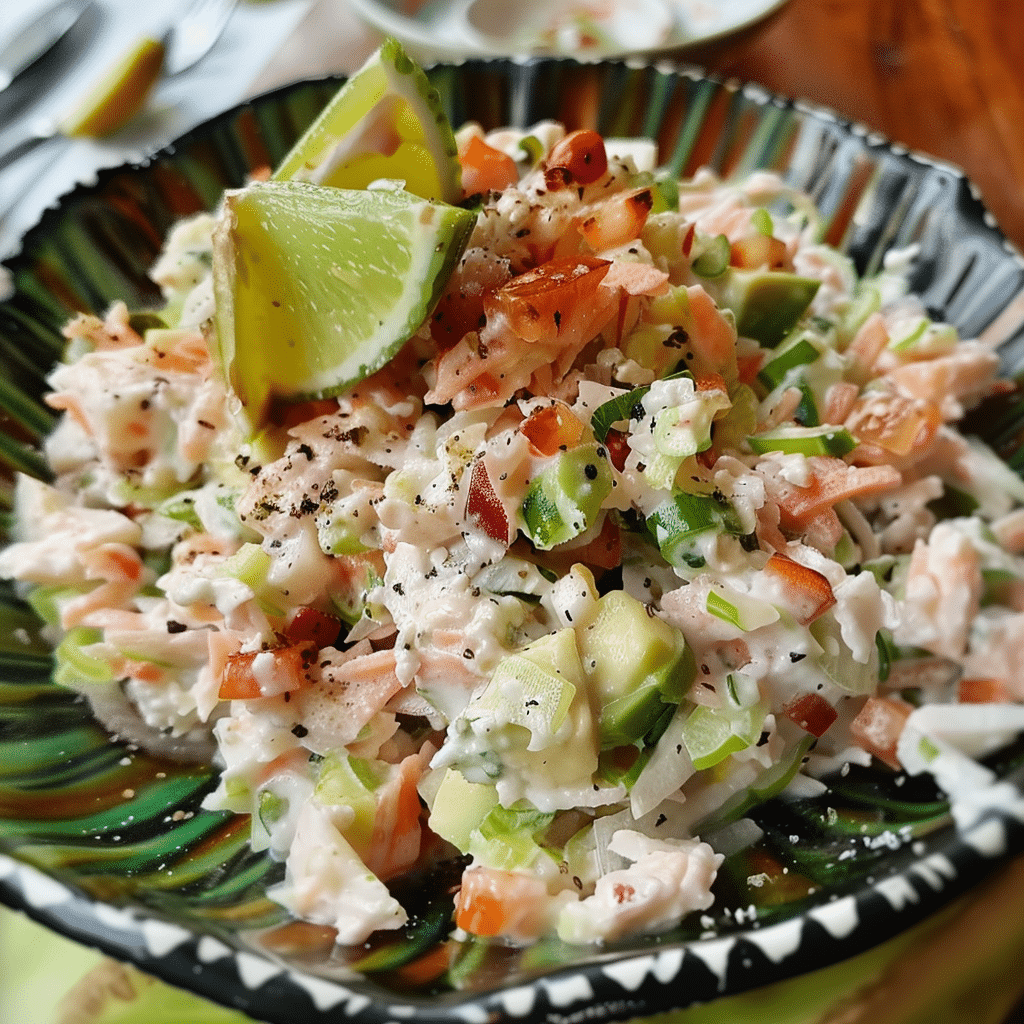 Ensalada de Cangrejo Receta