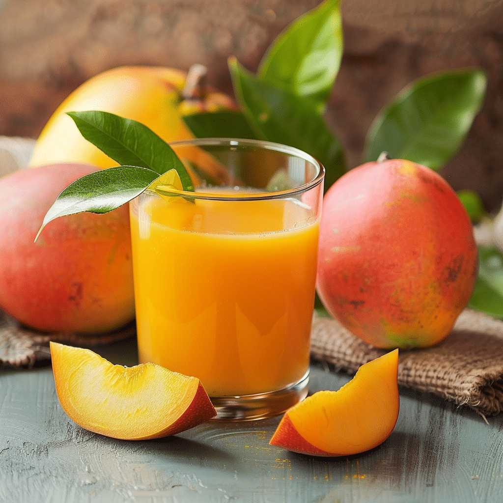 Jugo de Mango Receta