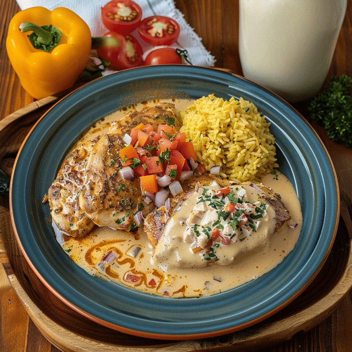 Receta de Pollo en Crema Guatemalteco