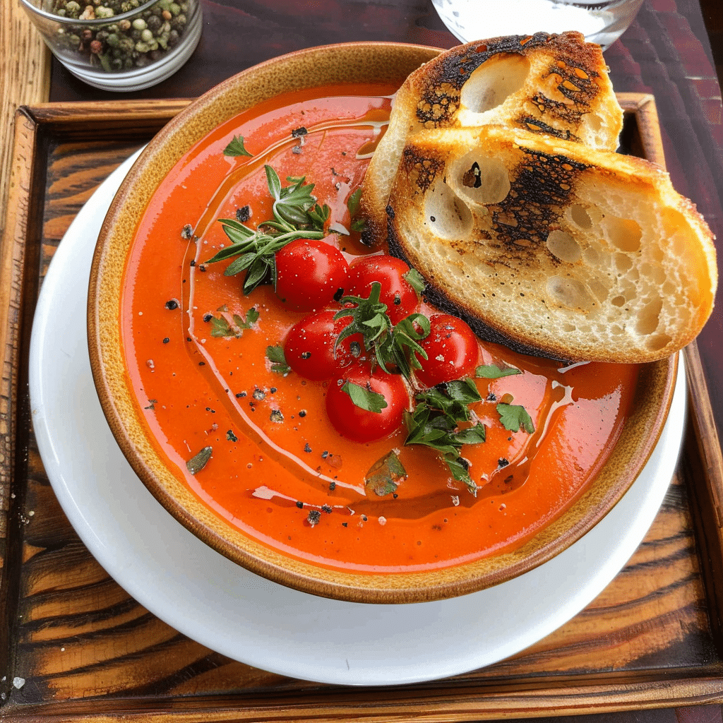 Receta de Crema de Tomate