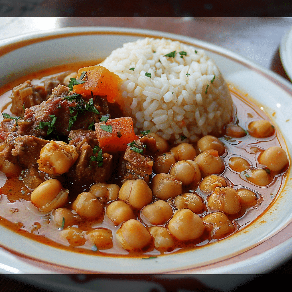 Garbanzos Receta Cubana