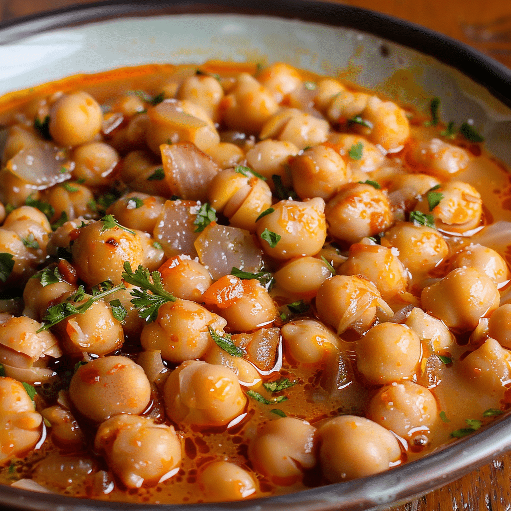 Receta de Garbanzos Chilenos