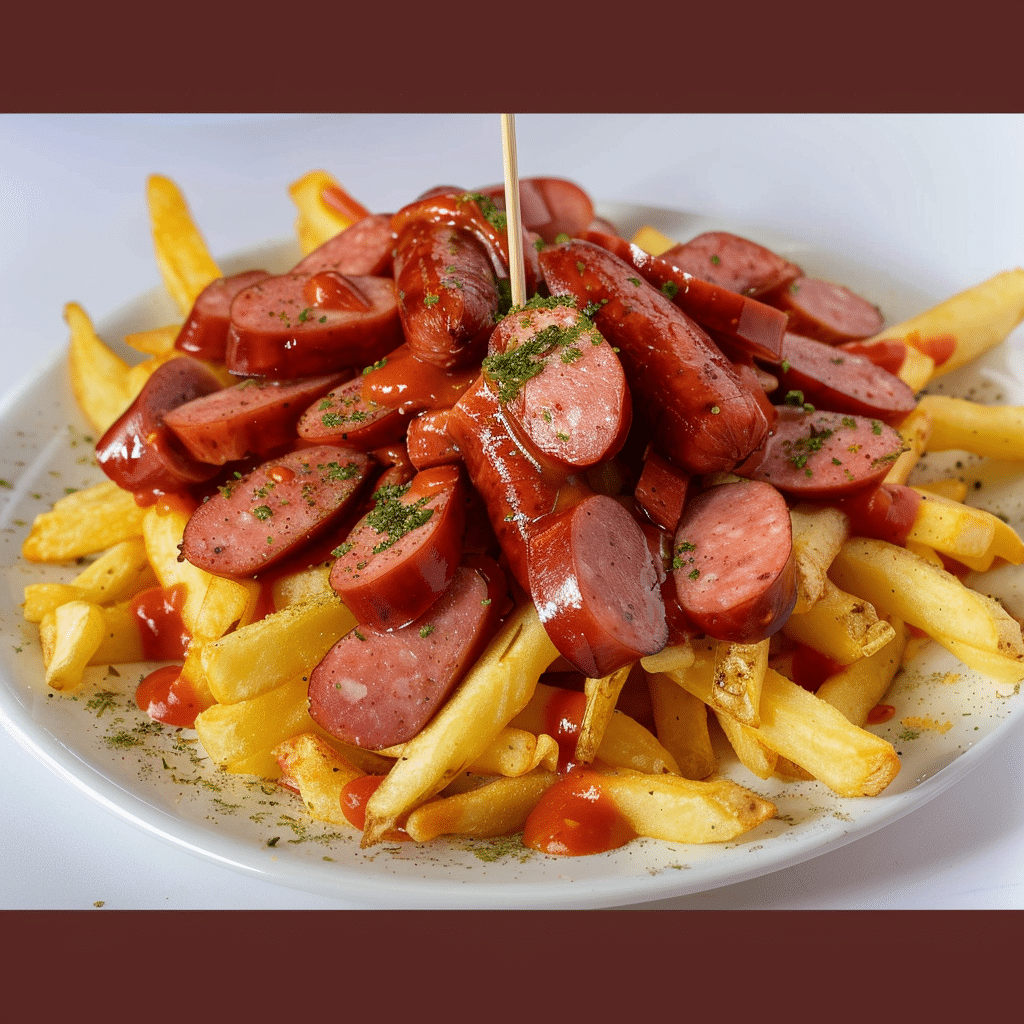 Receta de Salchipapas Colombianas