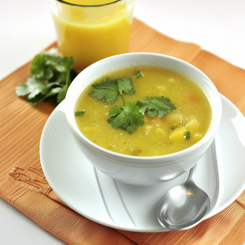 Receta de Sopa de Plátano