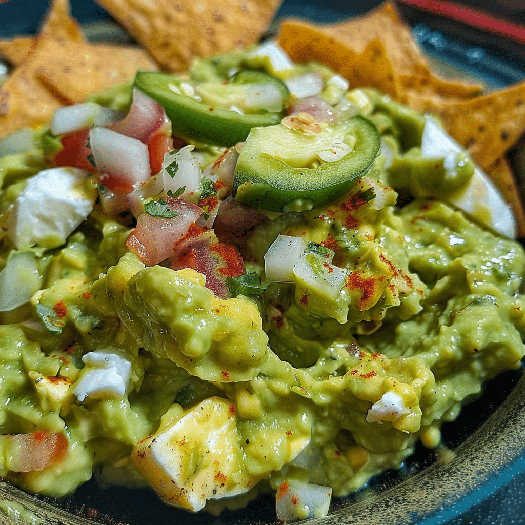 Receta Guacamole con Huevo