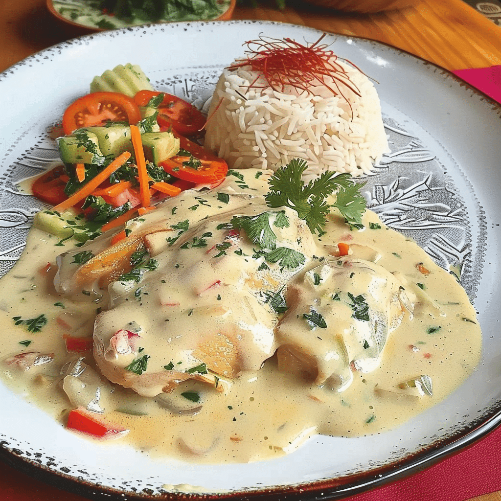 Receta Pollo en Crema Guatemalteco