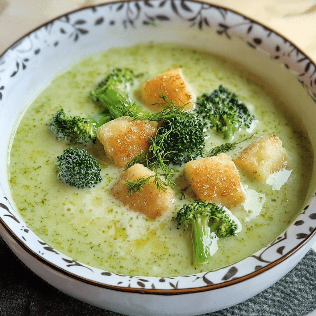 Una crema de brocoli, llena de vitaminas y lista para disfrutar en familia, receta de Chef Goya.