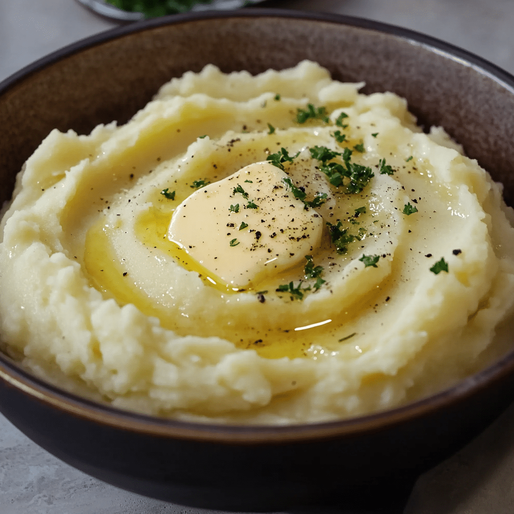Un plato de pure de papas, ideal si deseas acompañarlo con tu proteína favorita, receta de Chef Goya.
