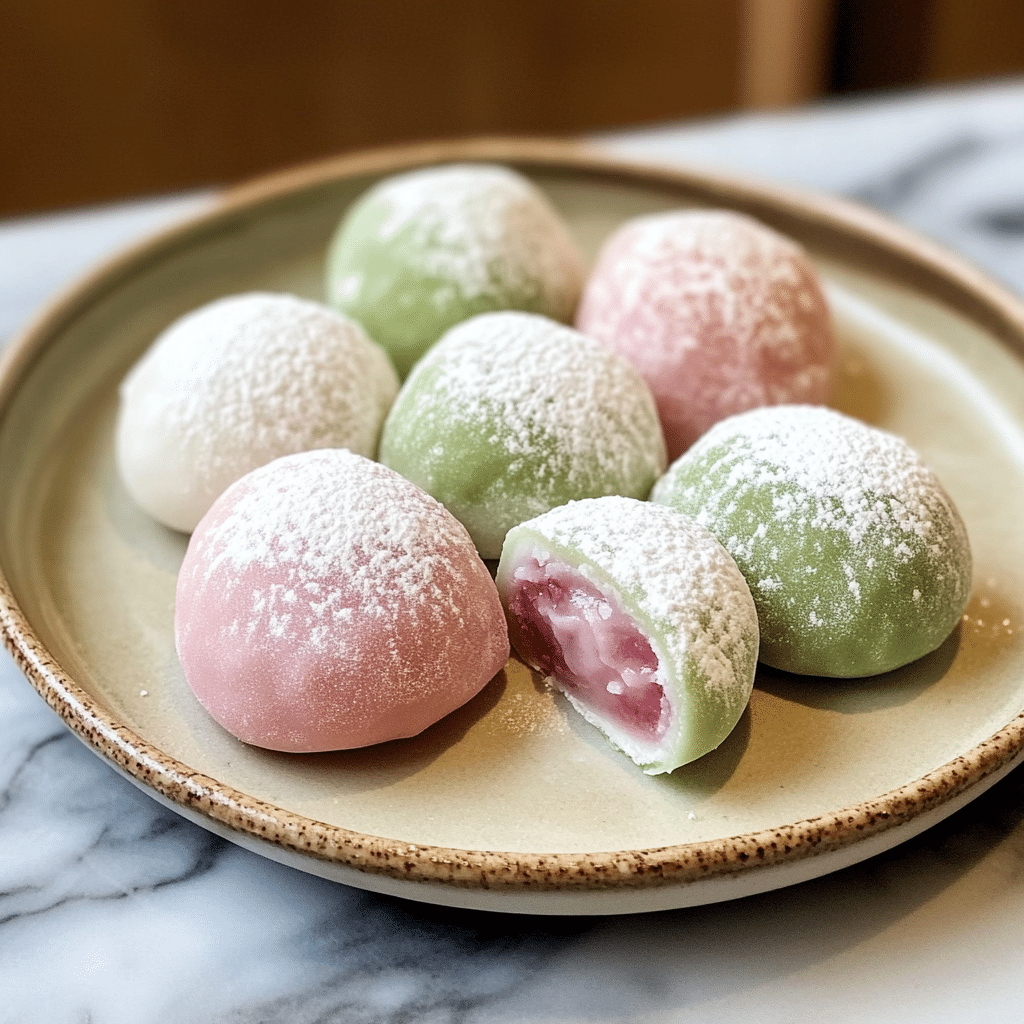 Receta de Mochis Caseros