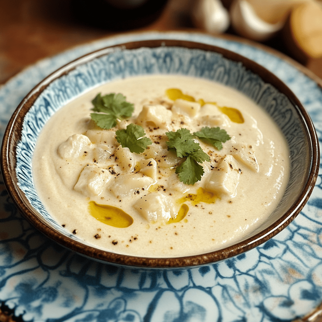Crema de Malanga Receta