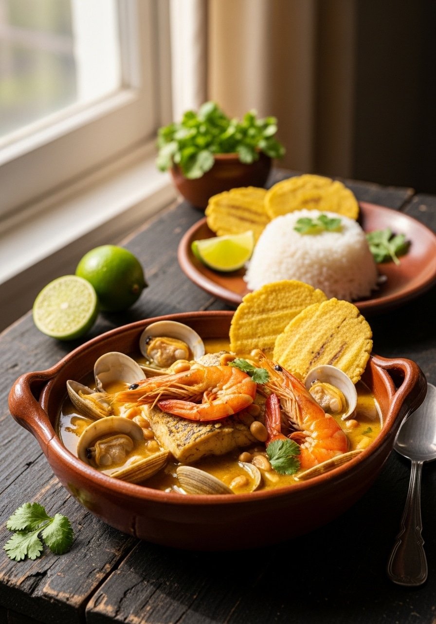 Cazuela de Mariscos Ecuatoriana: Receta Auténtica con Maní y Coco